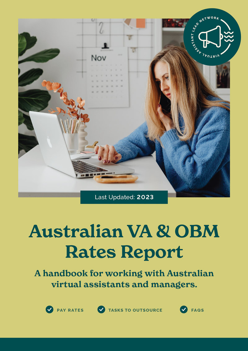 Thumbnail showing cover for the 2023 Australian VA and OBM Rates Report